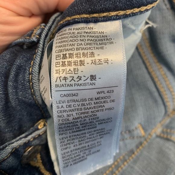 Levi's 711 Skinny Jeans - W29 L30 - Picture 4 of 9
